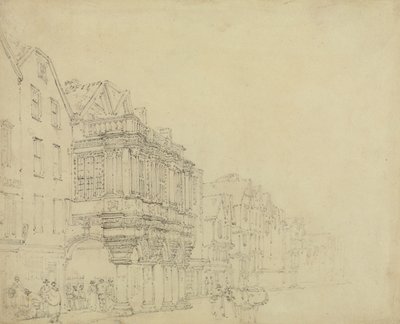 The Guildhall, Exeter by Thomas Girtin